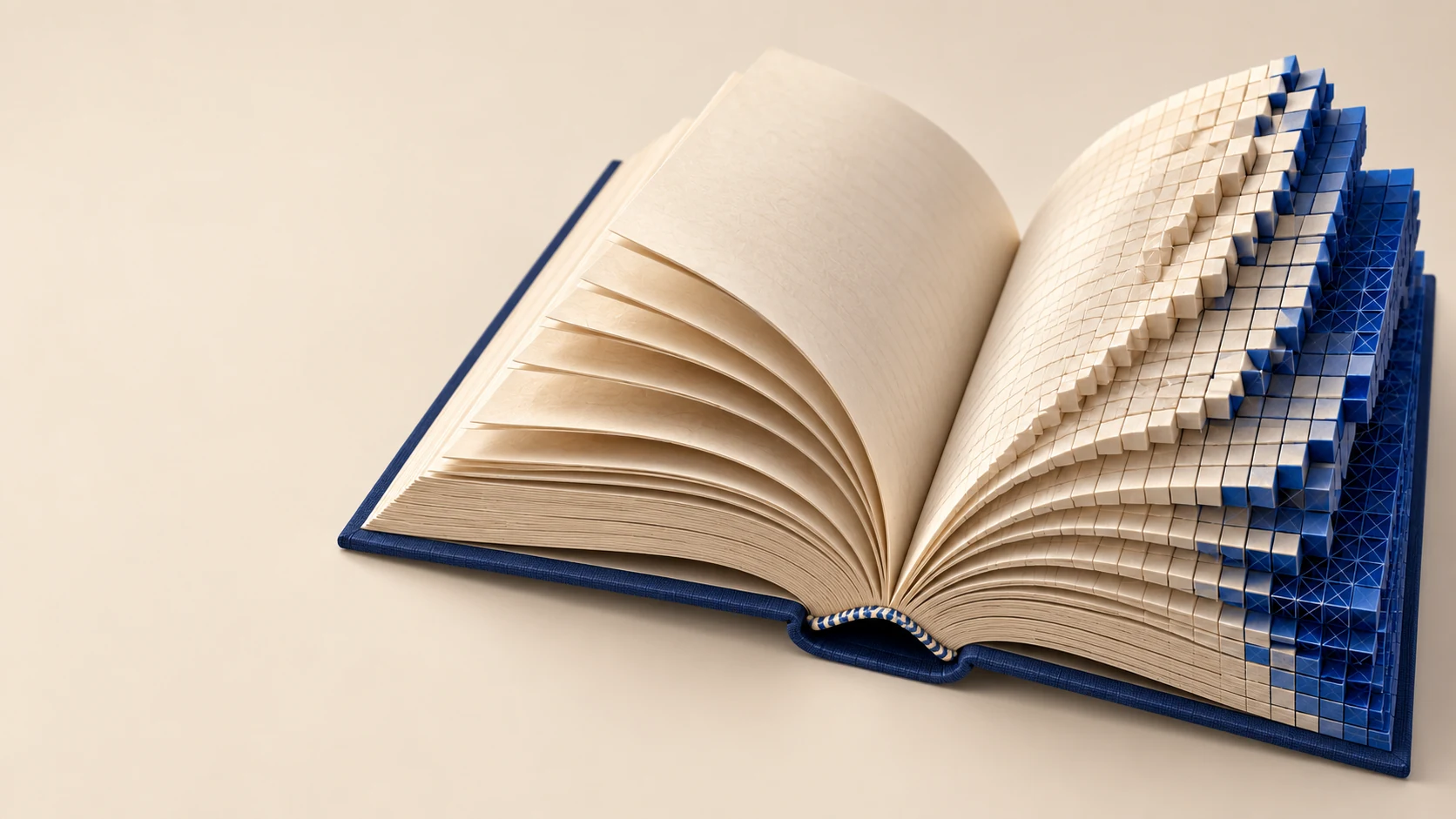 Страницы книги становятся цифровыми модулями
